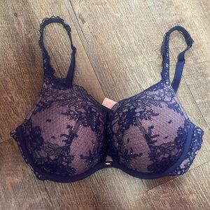 Victoria's Secret Midnight Blue Lace Bra